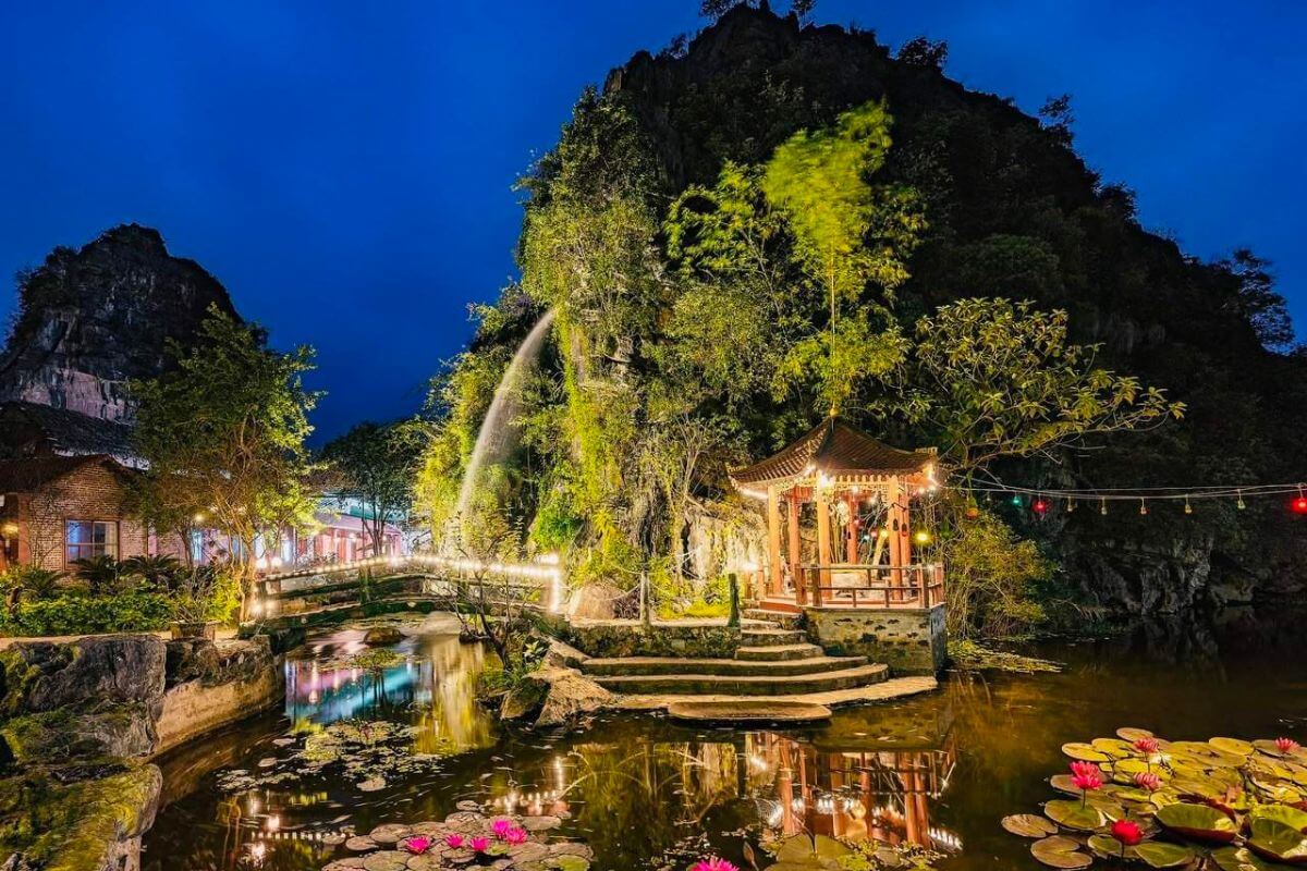 Tour Du Lịch Miền Bắc nghỉ dưỡng tại Tràng An Heritage Garden không gian xanh yên bình