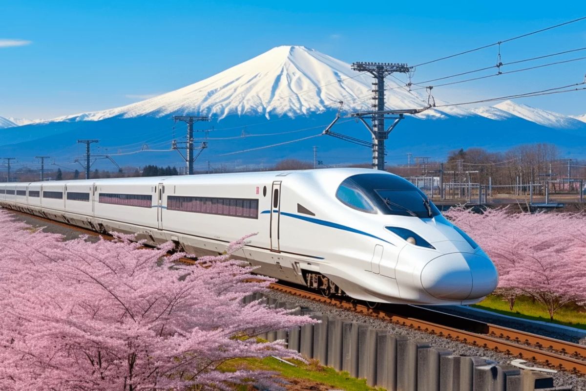 du lịch nhật bản- Tàu siêu tốc Shinkansen